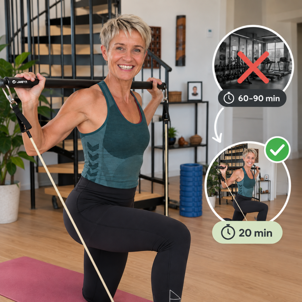 JAAFIT PRO -treeni olohuoneessa