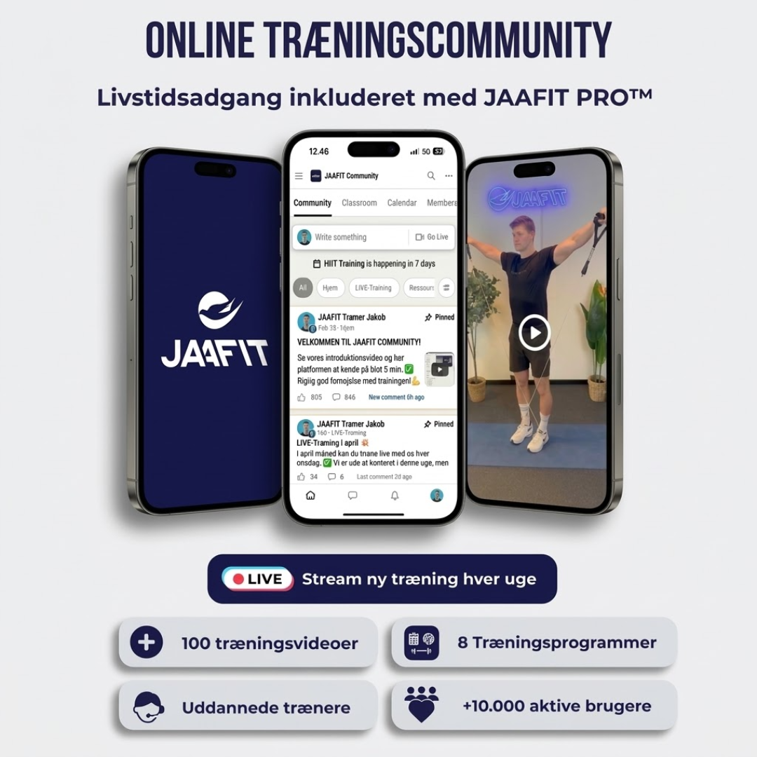 JAAFIT PRO -treeni olohuoneessa