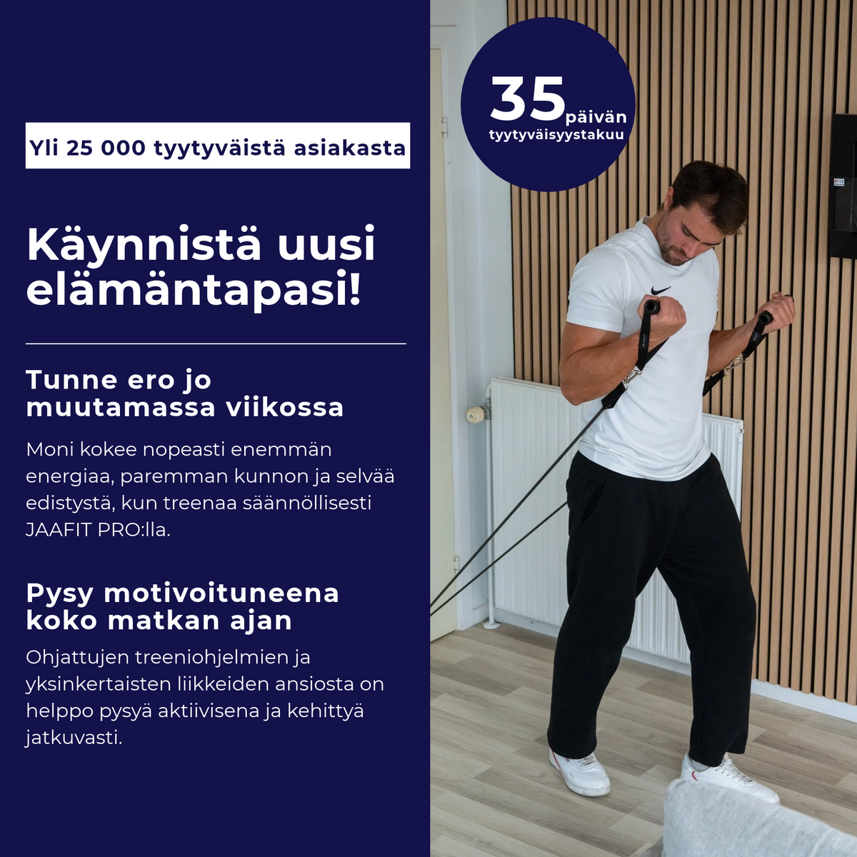 JAAFIT PRO™ Treenausjärjestelmä