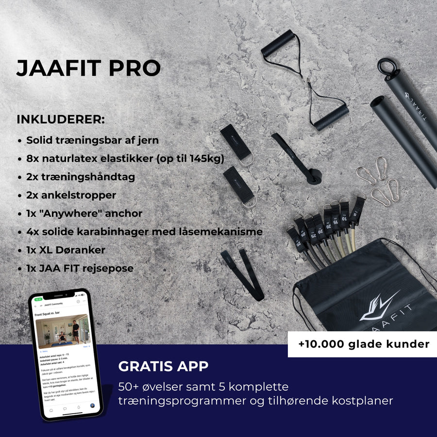 JAAFIT PRO™ Treenausjärjestelmä